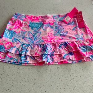 *** New Lilly Pulitzer Fern Skort Size L
